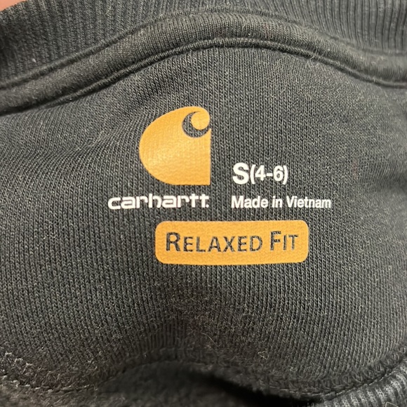 Carhartt black sweatshirt size S womens - Picture 2 of 4